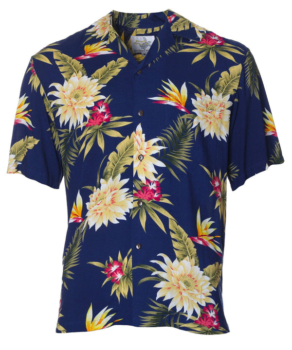 Aloha Shirt Ceres Navy Hoaloha Wear