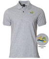 Men's Polo Shirt Hawaii Sunrise Ash Ash