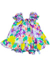 Baby Clothes 2 Piece Capri Set Watercolors Dream Purple