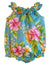 Baby Onesie Newborn Hibiscus Pineapples Valley Slate RJC