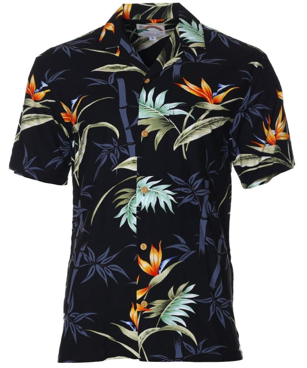 Bamboo Paradise Shirt Black