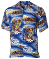 Blue Hawaii Rayon Shirt Blue