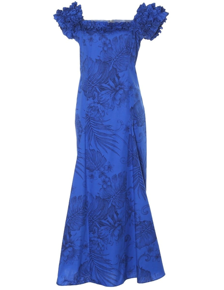 blue mumu dress Jodie Dress, in Borrowed Blue Luxe Satin | Show Me Your Mumu