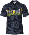 Bottoms-Up Aloha Shirt Black