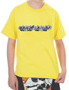 Gecko Surfers Class Children T-Shirt Yellow