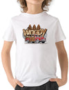 Surfers Woody Car Children T-Shirt White