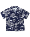 Boys Aloha Shirt Love Shack Navy Two Palms