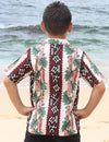 Boys Aloha Shirt Surfing Relic Red