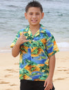 Boys Aloha Shirt Tandy Dandy Alligator