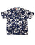 Boy Shirt Classic Hibiscus Pareo Navy