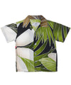Boys Hawaiian Shirt Island Day Black Mae Young Designs