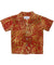 Boys Hawaiian Shirt Tribal Rust Mae Young Designs