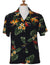 Birds of Paradise Camp Shirt for Women Black