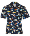 Catch-of-the-Day Fishing Shirt Black