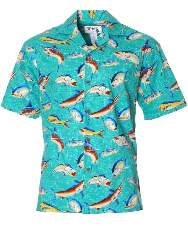 Catch-of-the-Day Fishing Shirt Green