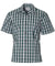 Classic Hawaiian Paniolo Palaka Plaid Shirt for Men in Green Forest Green