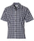 Classic Hawaiian Paniolo Palaka Plaid Shirt for Men in Navy Navy