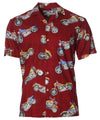 Classic Motorcycles Hawaiian Shirt Red