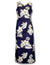 Cocktail Maxi Hawaiian Dress Lanai Navy Pacific Legends
