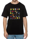 Fishes of Hawaii Island T-Shirt Black