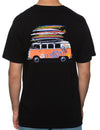 Surfer VW Bus T-Shirt Black RJC