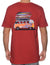 Surfer VW Bus T-Shirt Red RJC