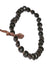 Dark Brown Polished Kukui Nut Candlenut Hawaii Lei Brown