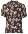 Dream Garden Hawaiian Shirt Brown Two Palms