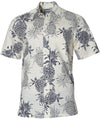Dress Aloha Shirt Ananas - Pineapples Cream