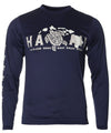 Dri-Fit Long Sleeves Tee Honu Island Navy