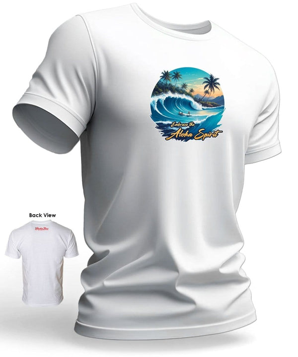 Embrace the Aloha Spirit T-Shirt White