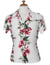 Hawaiian Rayon Shirt for Women Bamboo Hibiscus Island White