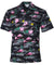 Flamingos Pond Aloha Shirt Black