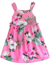 Flower Dress for Girls Kiana Pink RJC
