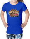 Surfers Woody Car Children T-Shirt Royal