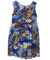 Girl's Flower Tank Dress Blue Hawaii Blue