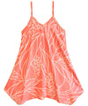 Girls Hawaiian Dress Kalena Coral