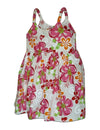 Girls Hawaiian Sundress Pualoalo Pink