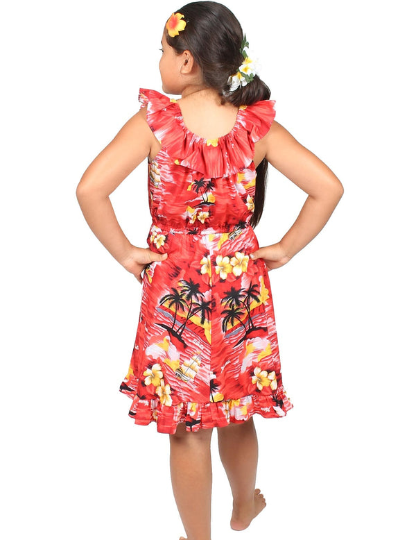 Ocean Sunset Spanish Girls Dress