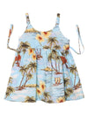 Girls Sundress Paradise of Kauai Sky Blue KY