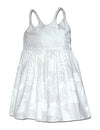 Girl's White Hawaiian Sundress La'ele White
