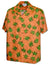Green Palms Aloha Shirt Orange Pacific Legend