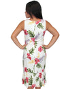 Haiku Aloha Midi Length Hawaiian Dress Sleeveless