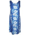 Haku Laape Knee Length Floral Dress Royal