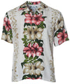 Hanalei Panel Aloha Shirt White