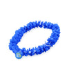 Blue Hawaii Silk Flower Lei