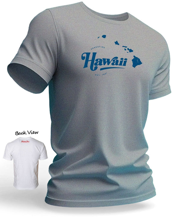 Hawaii Islands 1991 Shaka T-Shirt Ash