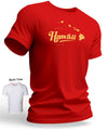 Hawaii Islands 1991 Shaka T-Shirt Red