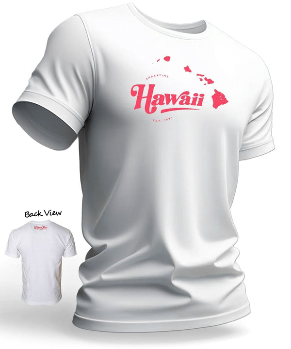 Hawaii Islands 1991 Shaka T-Shirt White