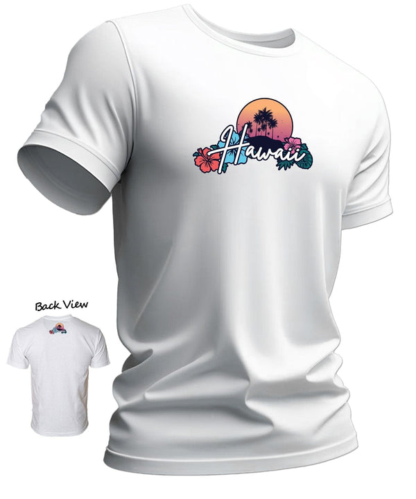 Hawaii Sunset T-Shirt White